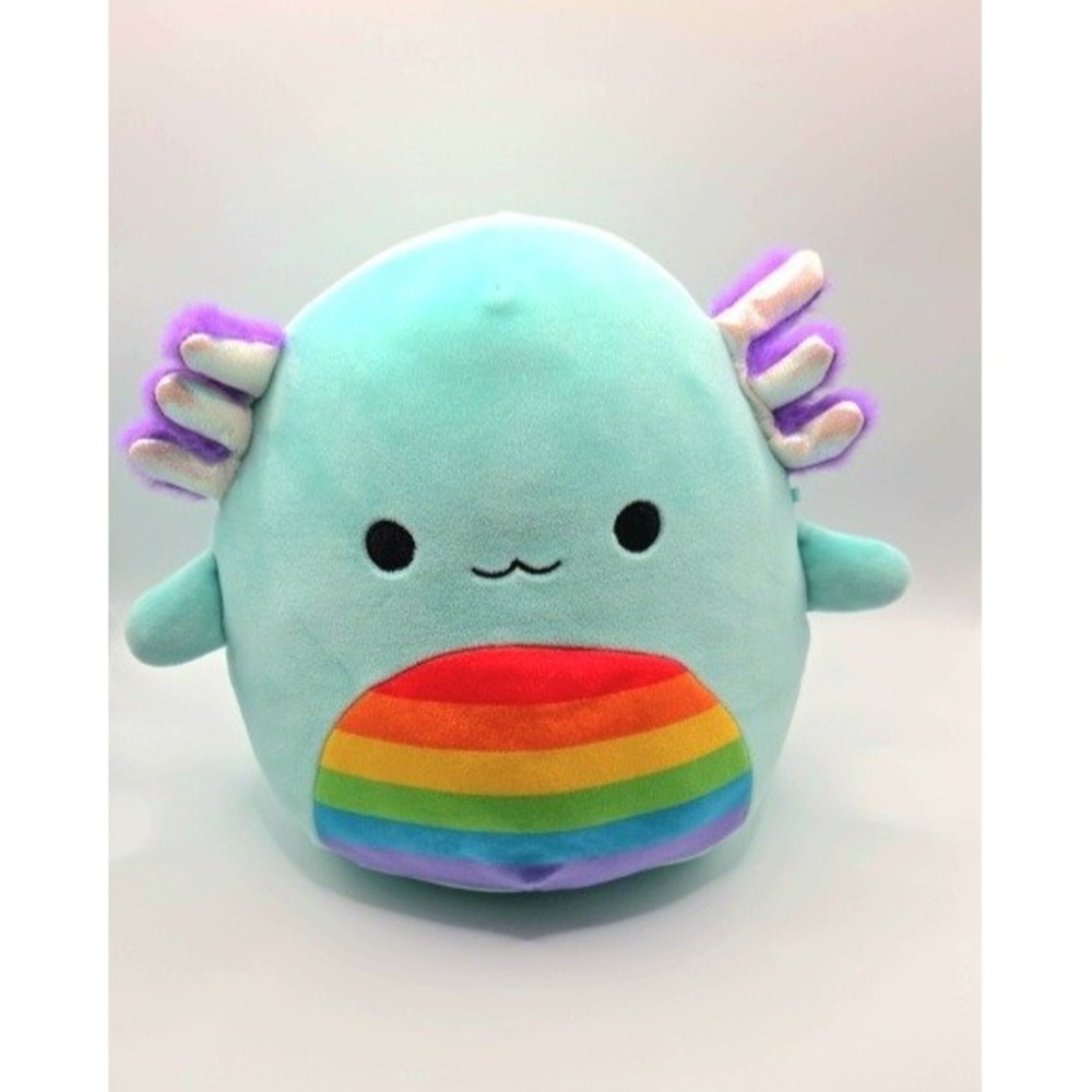 Squishmallows Anastasia the Axoloti Rainbow Belly 8 Inches Tall